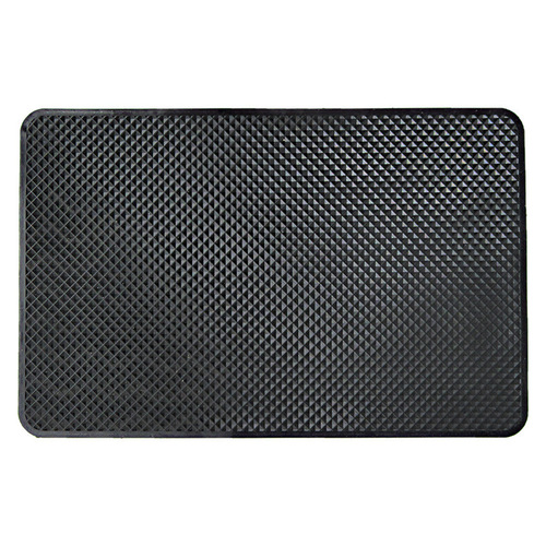 Car interior supplies anti-slip mat, car universal car logo mobile phone perfume anti-slip mat, high temperature resistant silicone