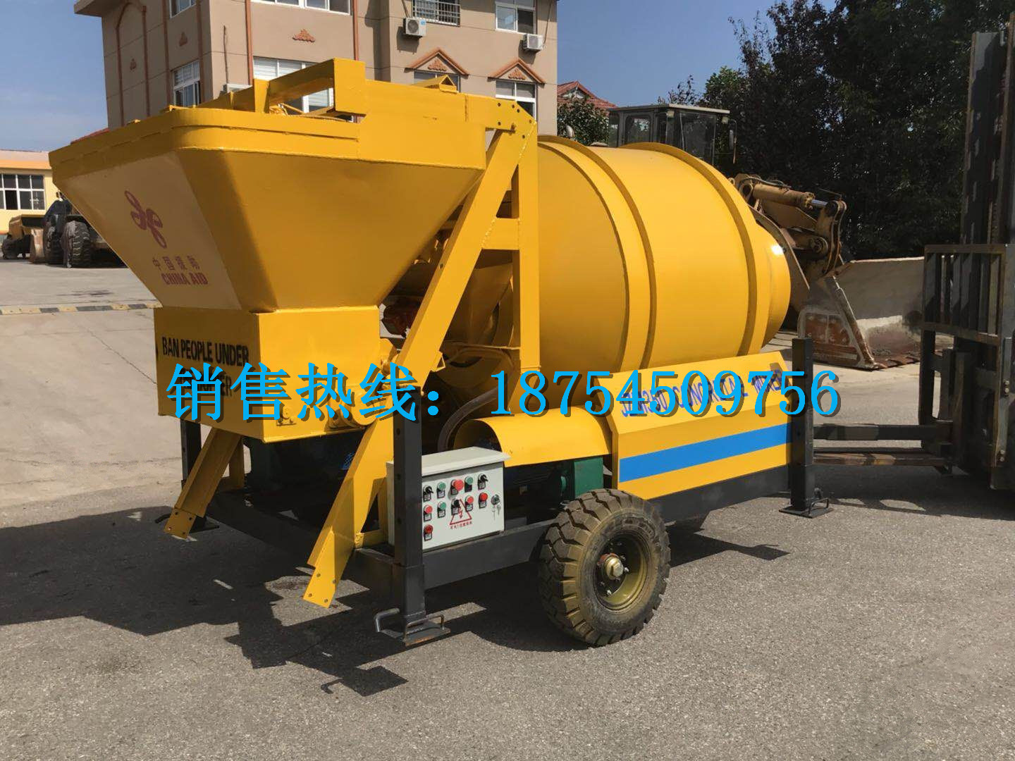 JZM350滚筒搅拌机