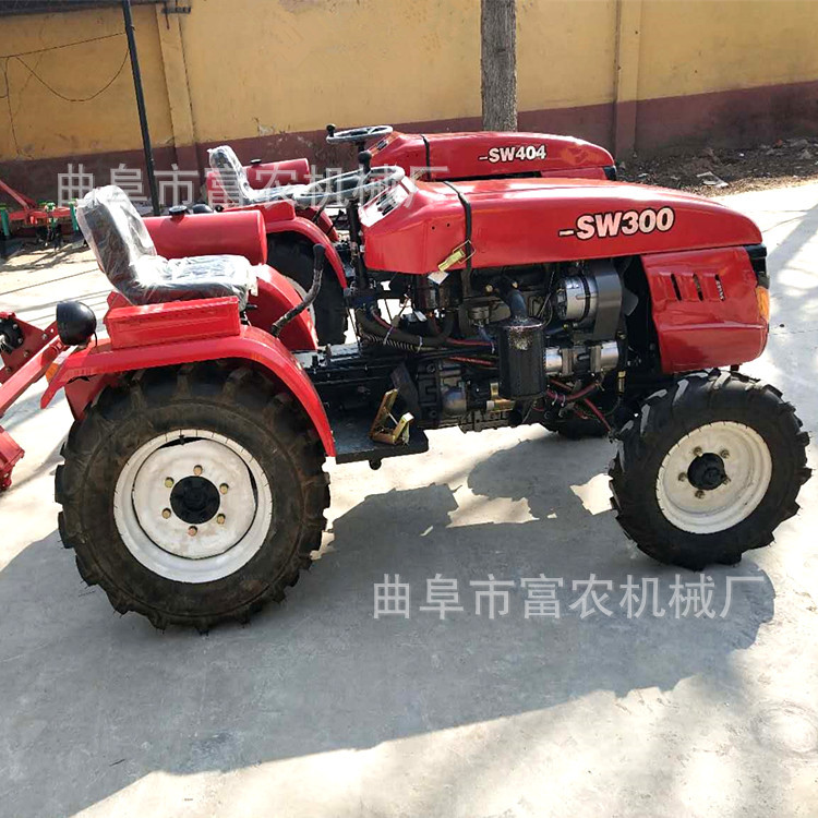 电启动四轮耕田机 农用四驱拖拉机 40马力四驱拖拉机