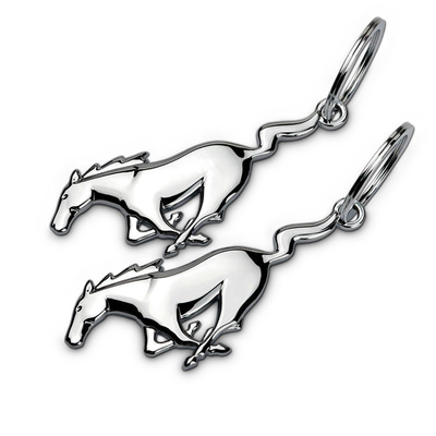 适用于汽车千里马钥匙圈福特野马钥匙链扣车用钥匙扣男挂件挂饰