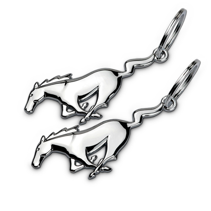 适用于汽车千里马钥匙圈福特野马钥匙链扣车用钥匙扣男挂件挂饰