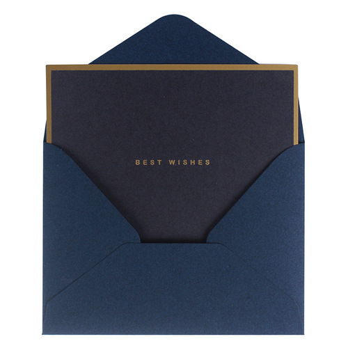 5 Color Blessings Simple Creative Greeting Card Matching Envelope Message Card Birthday Wishes Mother’s Day Matching Envelope