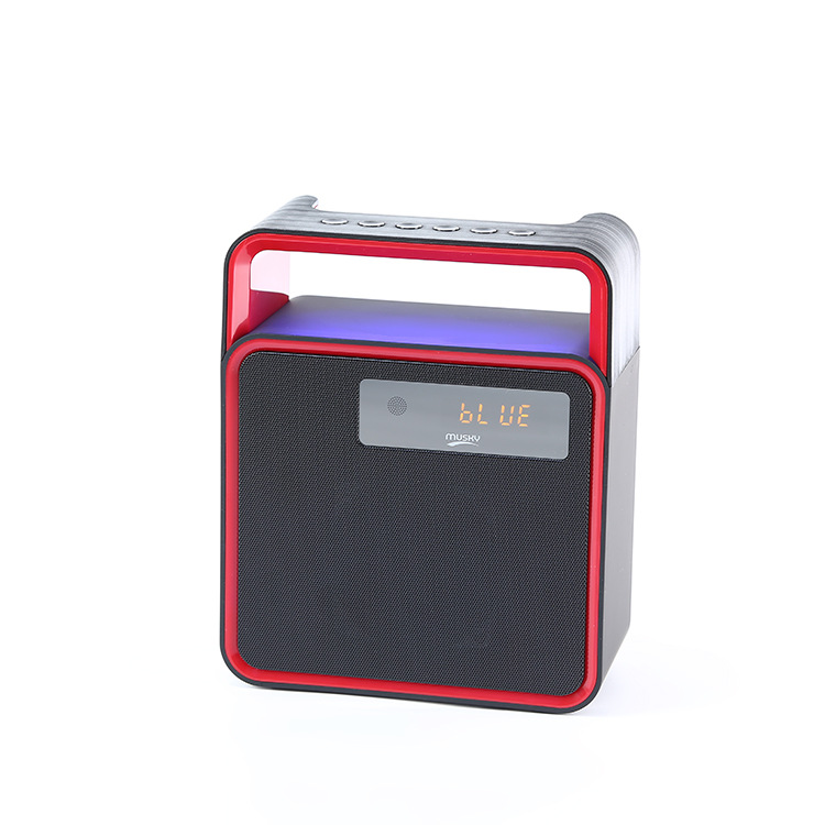 musky DY31K 低音炮蓝牙音箱 便捷式户外带麦唱k音箱