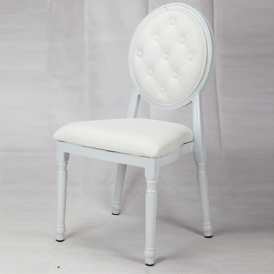 hotel Metal Restaurant chair Round back chairs Banquet chair high-grade Wedding celebration Banquet chair Restaurant chair Hotel