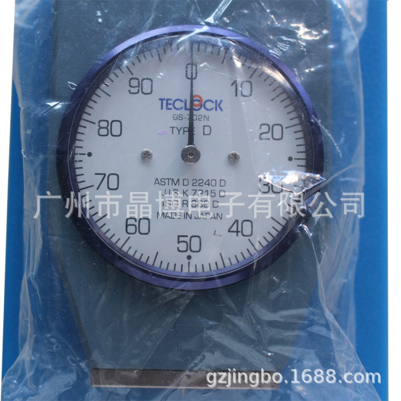 批发TECLCOK硬度计GS-702N橡胶硬度计GS-702N得乐D型橡胶硬度计