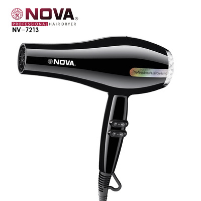 NOVA NV-7213厂家直销大功率欧规电吹风1.2米电线发廊专用吹风机|ru