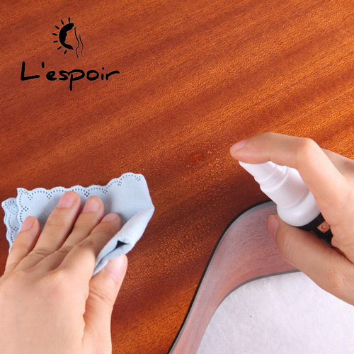 Instrument care two-piece set Guitar panel cleaner two-piece set Instrument cleaning and care oil and piano cloth set