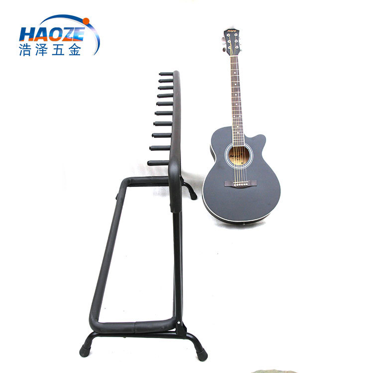 Fabricantes al por mayor conjunto de guitarra rack múltiples juegos de guitarra eléctrica popular bajo de pie soporte de piano image 5