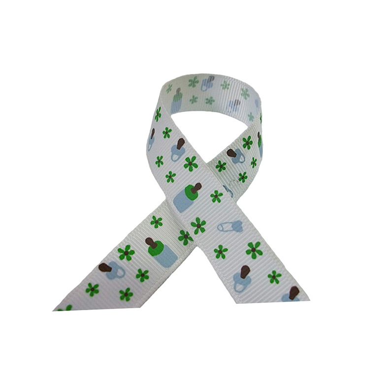 厂家供应印刷礼品盒蝴蝶结缎带 可定做DIY手工花仔丝带