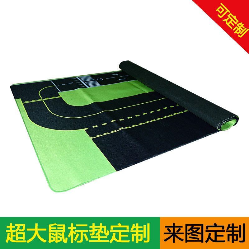 鼠标垫 厂家定制单面办公防滑橡胶键盘垫 定做广告超大游戏鼠标垫