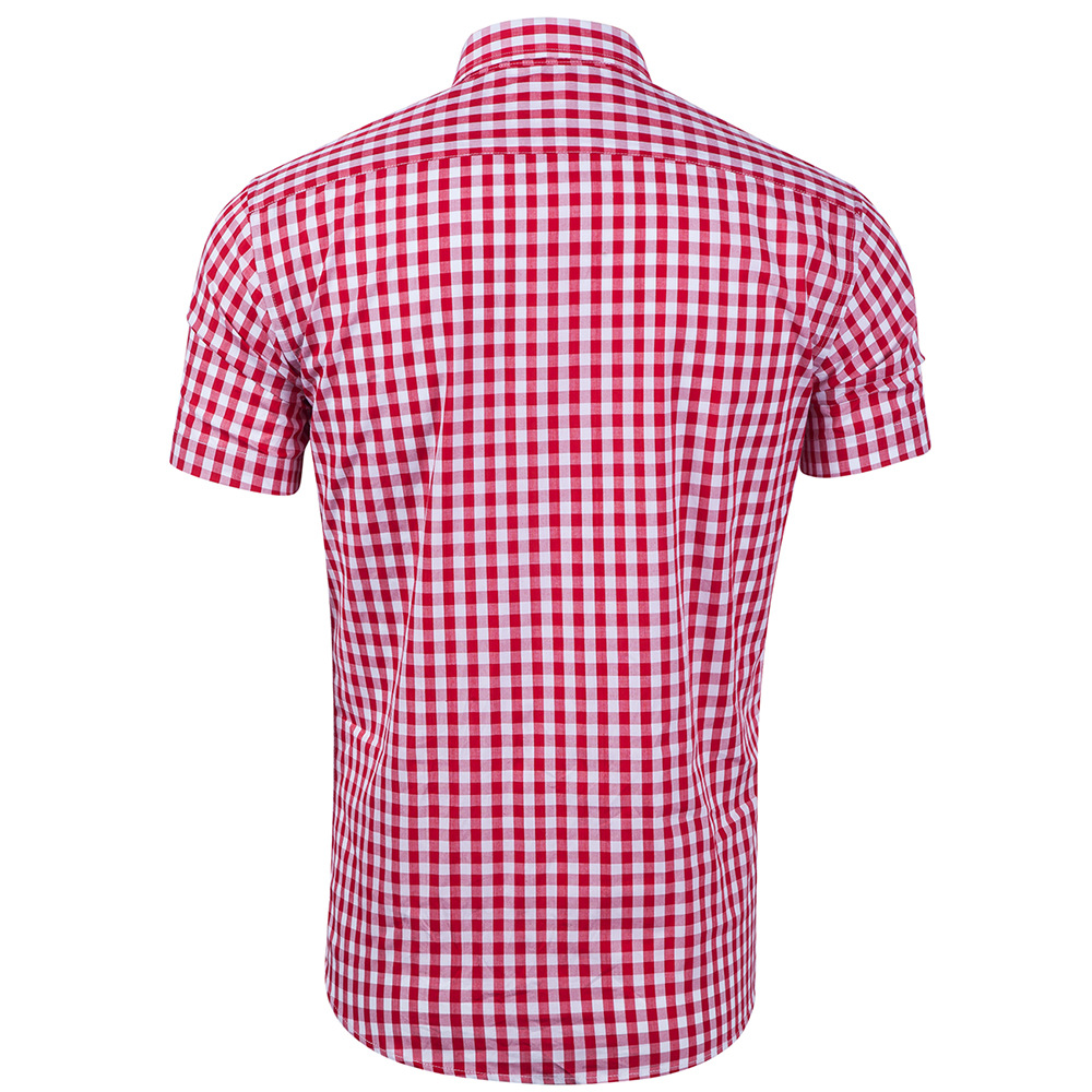 Men's Plaid Blouse Men's Clothing display picture 2