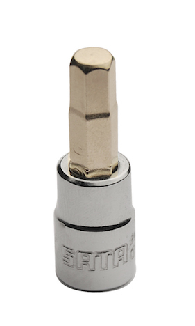 21206六角旋具套筒,6.3mm系列/7mm/世达