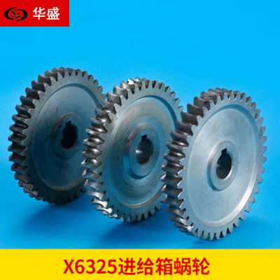 Nantong machine tool X6325 Feed box worm gear 5301 Turbine Knife box gear