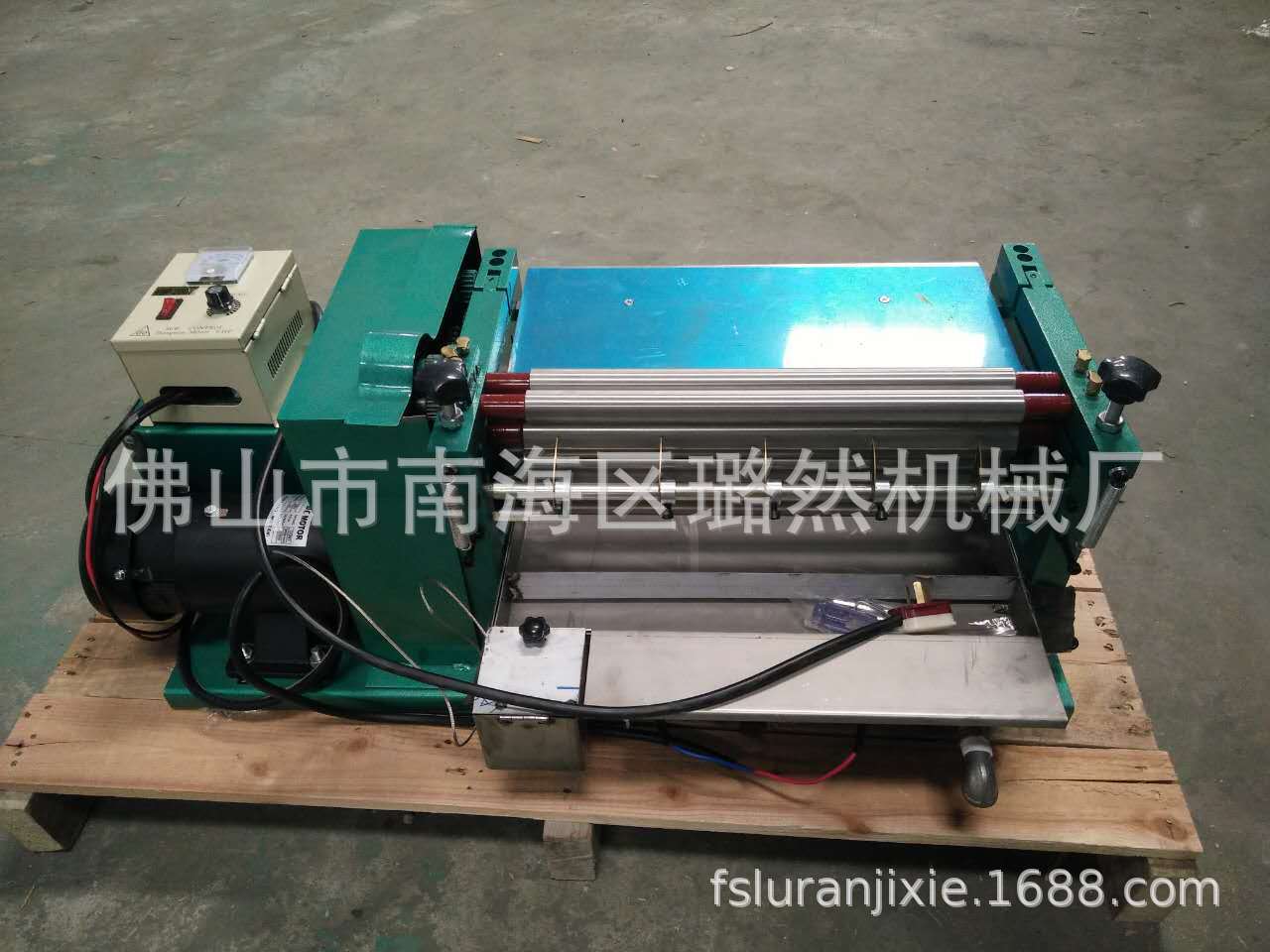 广东礼盒彩盒涂胶包装设备LR380小型热熔胶机厂家直销批发