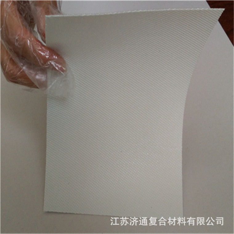 厂家供应 白色硅胶高温布 耐高温 软连接用布 可擦洗