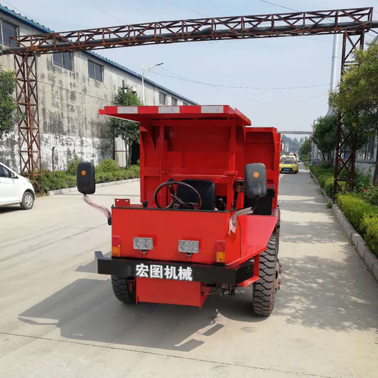 柴油翻斗矿用载重工程车 柴油混凝土四轮运输车 型号多样