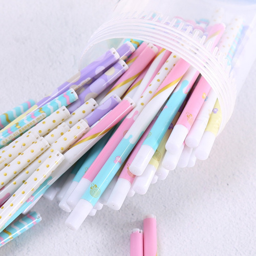 Korean stationery 0.50.7mm automatic pencil refill 2b resin lead writing continuous lead creative mechanical pencil