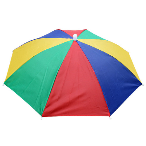 Manufacturer wholesale foreign trade umbrella hat hat umbrella fishing umbrella street stall umbrella sun protection advertising umbrella large tea picking hat