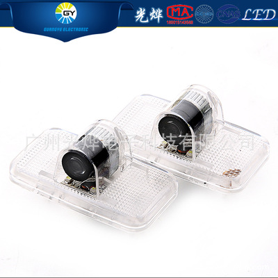 厂家直销 雷诺迎宾灯科雷傲专车专用免打孔免接线投镭射无损改装|ru