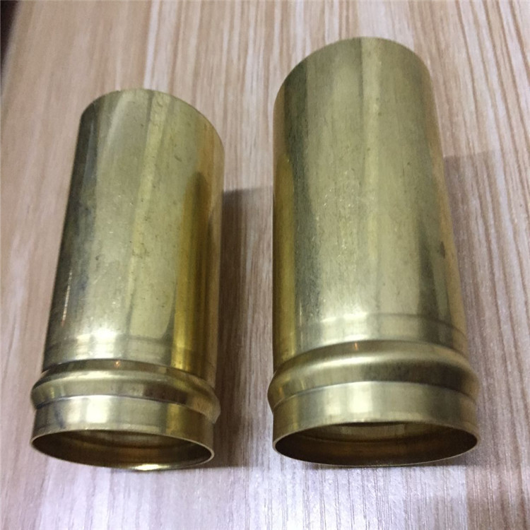 大口径薄壁黄铜管压槽 黄铜管加工 精密黄铜毛细管切割 黄铜圆管