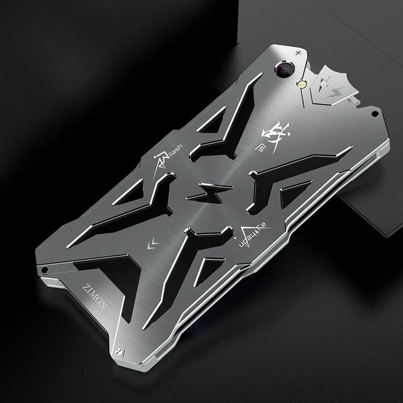 SIMON THOR Aviation Aluminum Alloy Shockproof Armor Metal Case Cover for OPPO A83