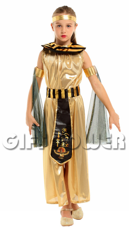 Stage performance costume Carnival G-0367 Egyptian cute little princess role-playing costume Halloween performance costume detail image 3
