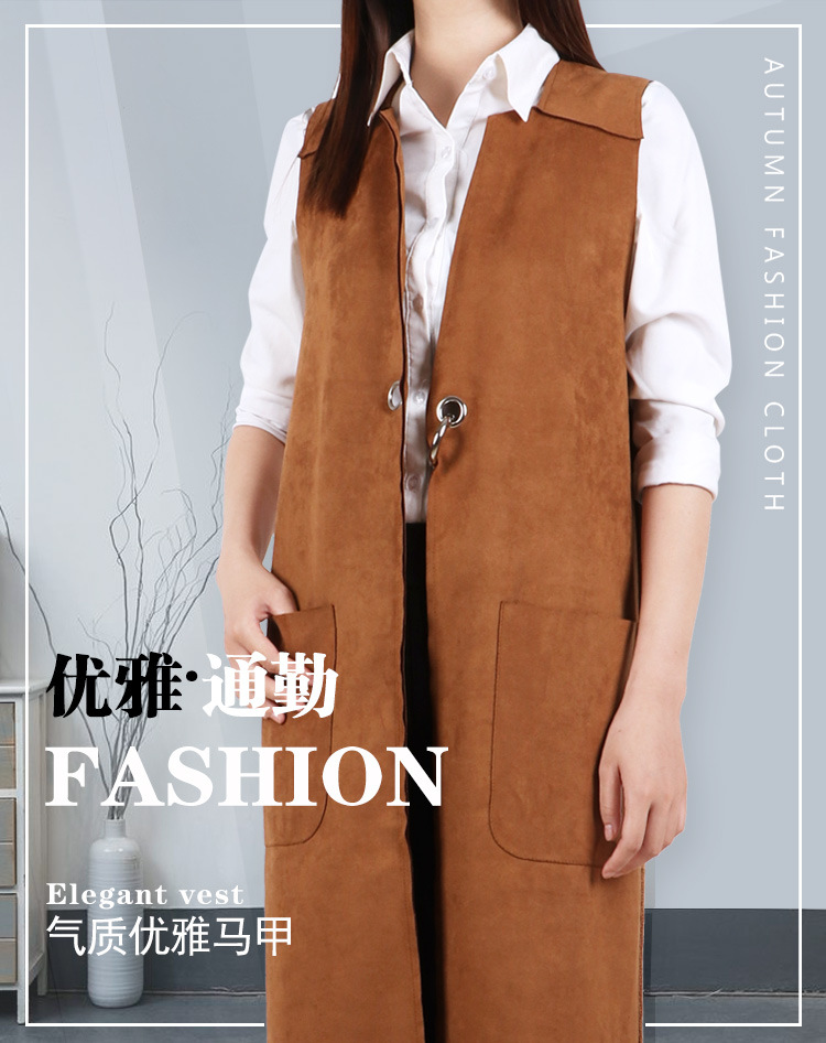 Gilet femme BLUE PRINT en Faux cuir - Ref 3317724 Image 11