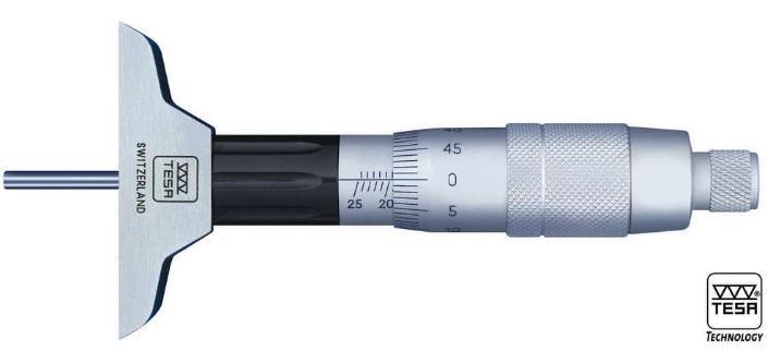 瑞士TESA深度千分尺