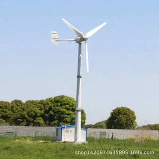 大型风力发电机定做 三相交流永磁发电机风轮12米 30KW风力发电机