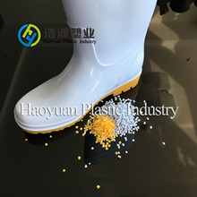 廠家直供  PVC雨靴顆粒廠家 勞保鞋注塑級PVC粒子 防滑耐磨