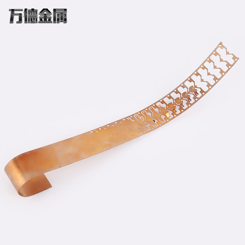 厂家供应五金冲压模具 不锈钢弹簧片连续级进模 五金件