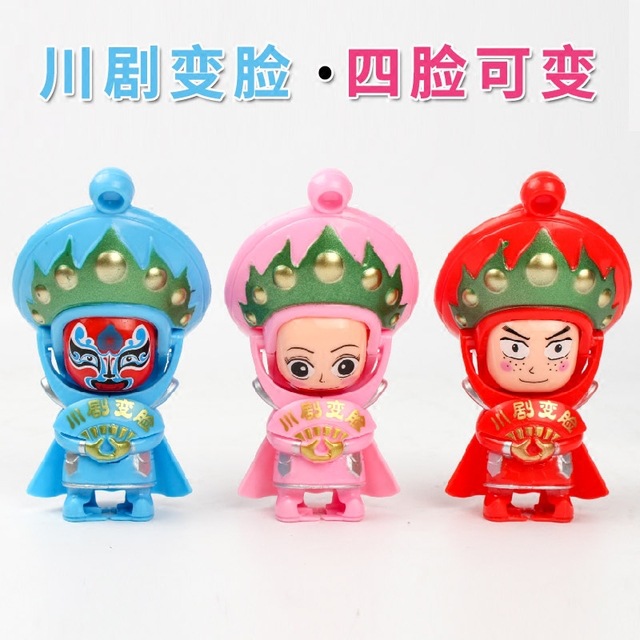 Sichuan Opera Face changing doll Facebook Face changing a doll a doll Beijing opera Three countries Face changing automobile Pendant Trill Toys wholesale