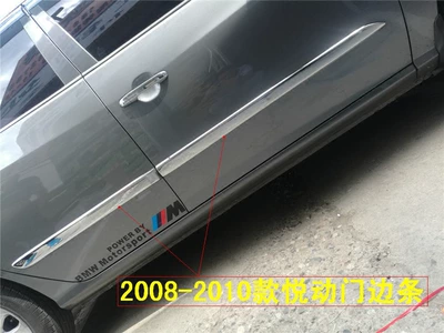 Car Old Yuedong Body Decorative – Şüşə kənarı xromları/moldingləri