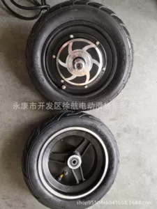 6.5 düym disk əyləc təkər diski, 10x2.70-6.5 vakuum şin, arxa təkər