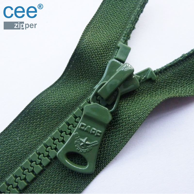 5#树脂拉链OEKE-TEX认证带锁自锁拉链扣