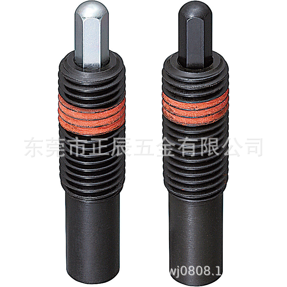 （品质保证）六角销型弹簧柱塞PJHR/PJLR全系列弹顶销定位销冲针阿里巴巴