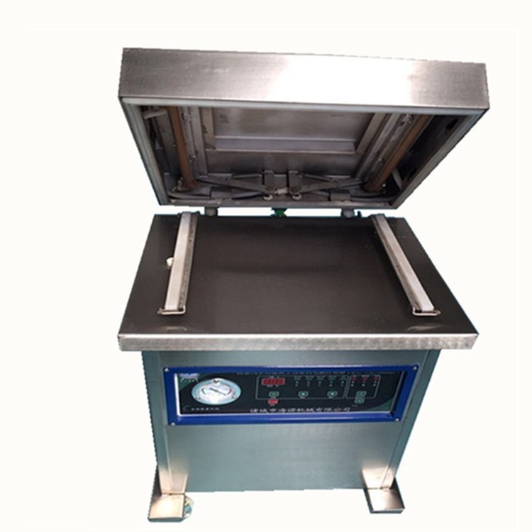 水果蔬菜杂粮真空保鲜设备400双室真空包装机