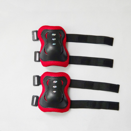 Children's protective gear set of 6 pieces (knee pads, elbow pads, wrist guards) for roller skating, cycling, skiing, skateboarding, and bike sports