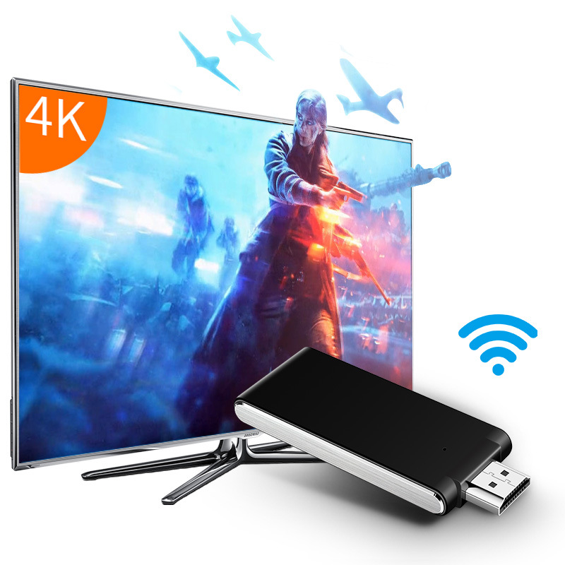 新品免切換無線hdmi同屏器工廠h96maxmxq protx3同屏器4k hk1