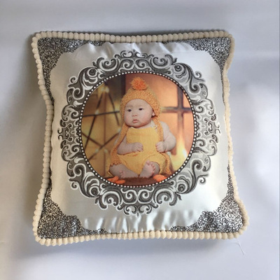 热转印提花抱枕 个性定制抱枕 印花 印图 热转印欧式抱枕厂家直销|ms