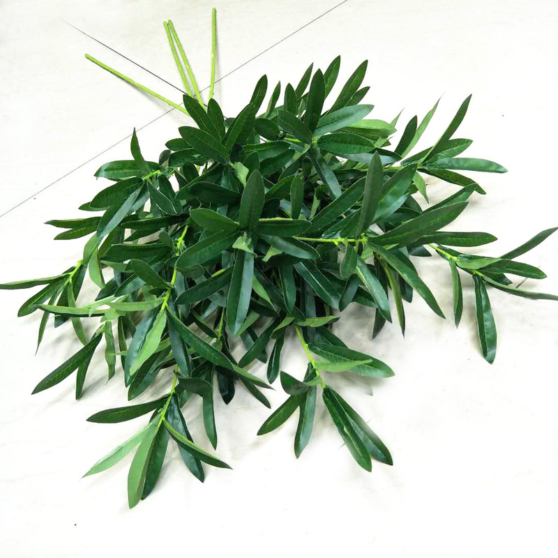 6 Fork Olive Branch Living Room Dining Table Coffee Table Vase Flower Art Wedding Home Flower Wedding Decoration Olive Leaf