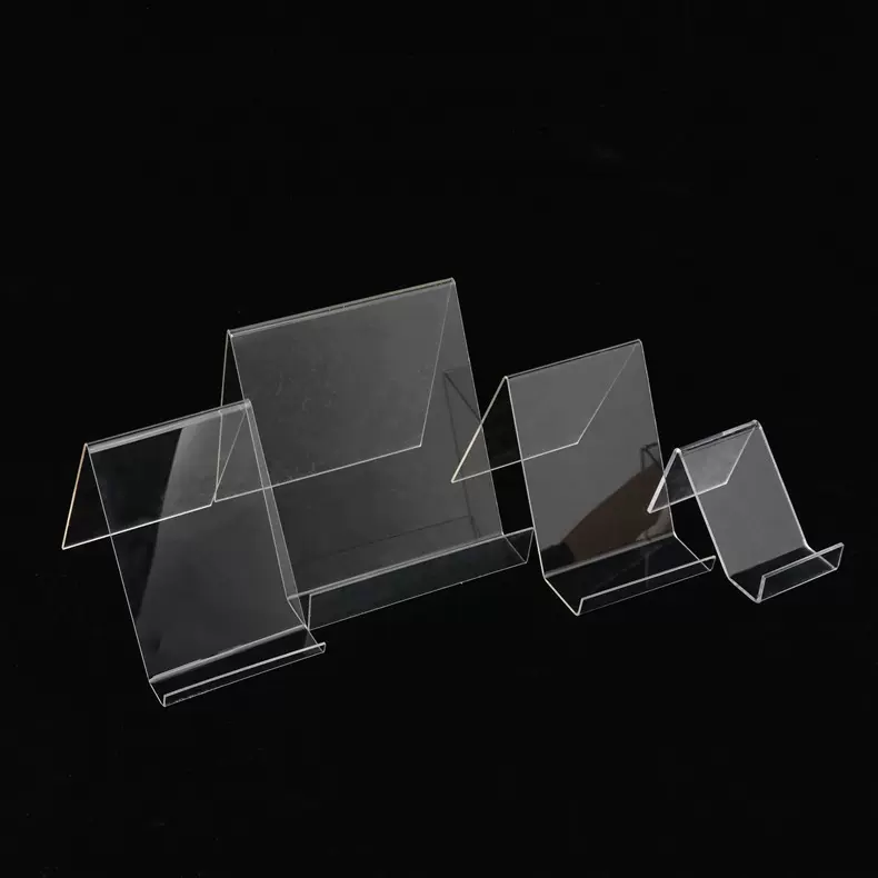 定制透明亚克力手机展示架 单层有机玻璃陈列架 数码产品展示架