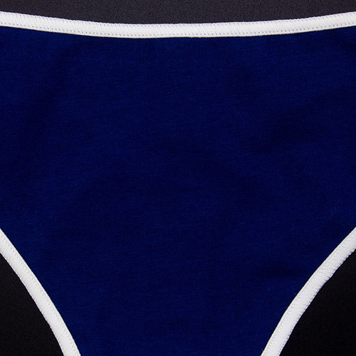 Women's women's underwear sexy cotton sports style contrast edge low waist seamless women's briefs thong