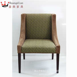 厂家供应生产定制简约橡木休息椅 餐厅咖啡餐椅宴会椅WY51