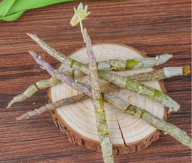 Shi Hu Dried Stems (Dendrobium officinale) — Tie Pi Feng Dou Food Herb, 500g Bundle quality and texture