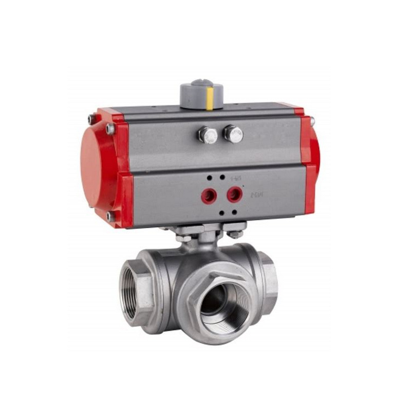 20，气动三通丝口球阀 副3