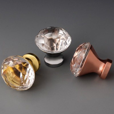 批發30MM玫瑰金提手美式櫥櫃五金玻璃抽屜衣櫃門拉手現代簡約把手