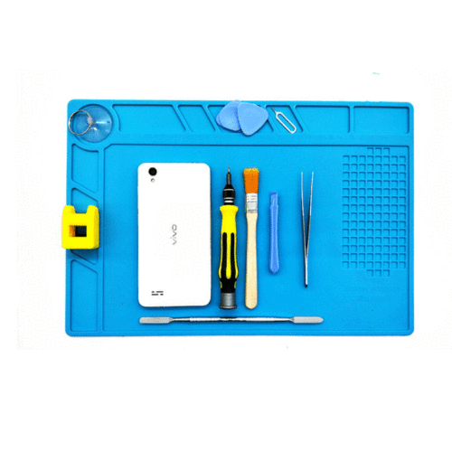 High temperature resistant maintenance workbench insulation mat welding mobile phone repair platform insulation table mat silicone mat