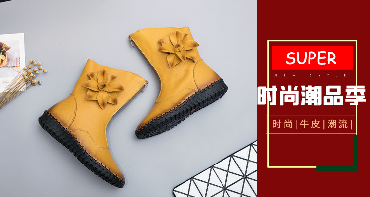 Bottes femme en En cuir - Ref 3355505 Image 12