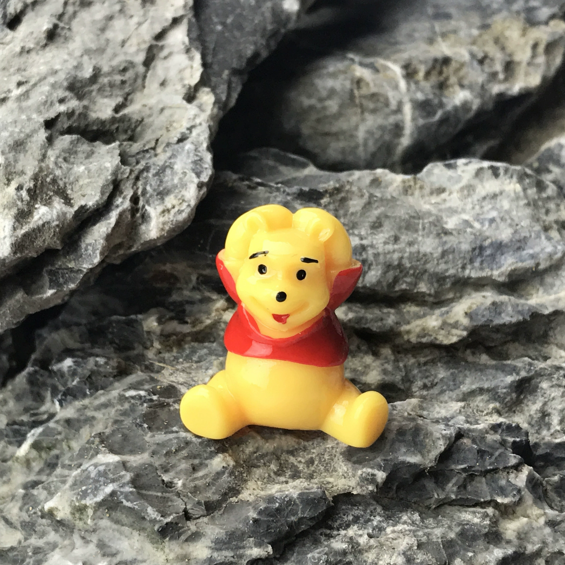 Мох микро Пейзаж украшения суккулент мультфильм украшения кукла Винни Пух медведь DIY сборка украшения из смолы